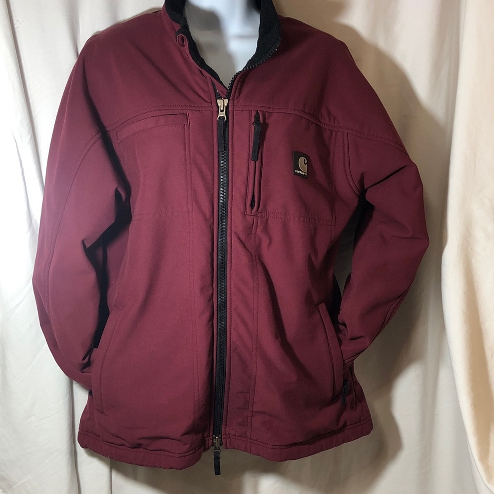 Carhartt Men's Deep Red Performance Jacket, Size M